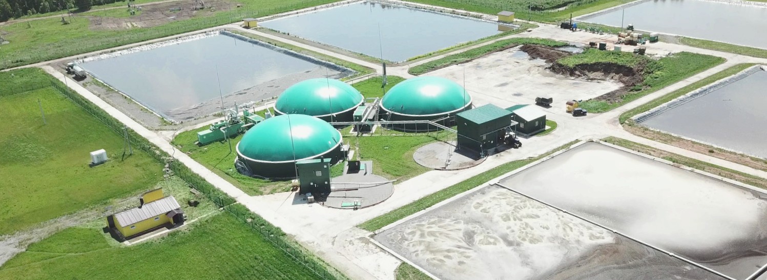 биогазовая станция для получения биогаза