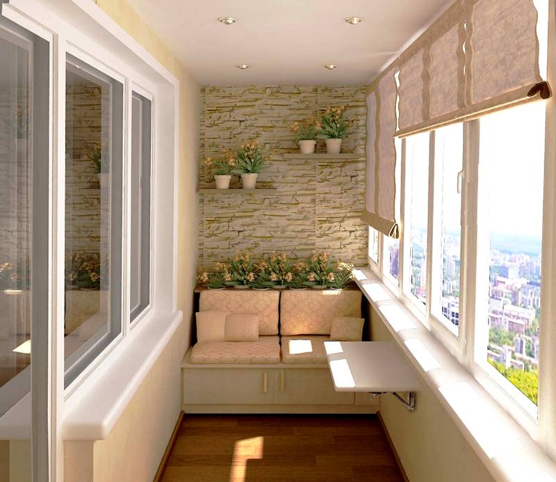 Реалистичное изображение модернизированного балкона можно создать с помощью компьютерного моделирования