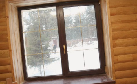 картинка деревянное окно