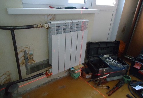 Замена батарей отопления в квартире в Москве