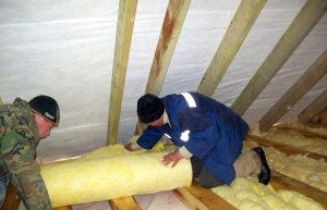 Утепление потолка в деревянном доме – подготовительные работы