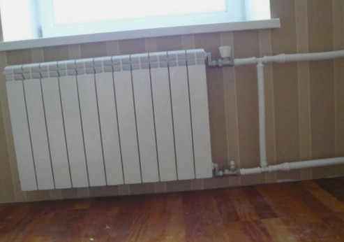 Новый радиатор в квартире