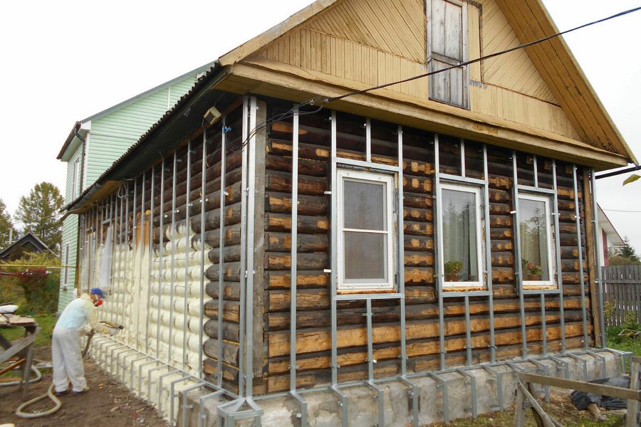 Можно ли пеноплексом утеплять деревянный дом снаружи: правильная технология