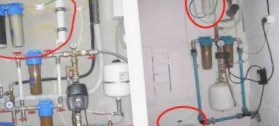фильтры для заполнение системы отопления водой