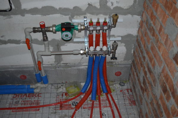 Врезка ТП водяного типа в систему центрального отопления