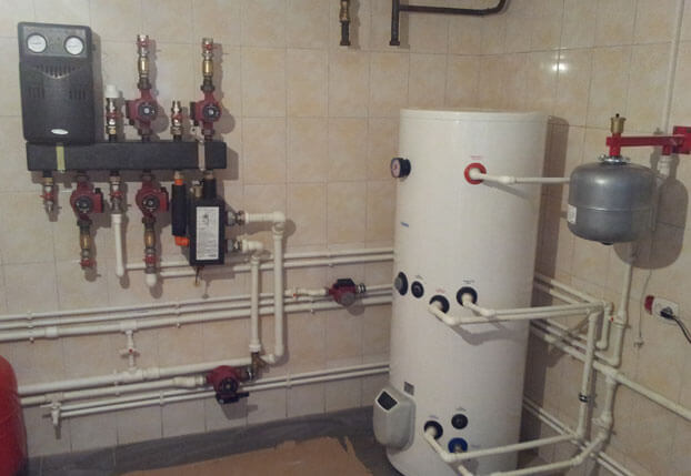 системы водяного отопления частного дома