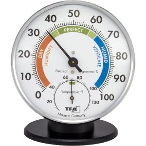 Определить влажность воздуха гигрометр